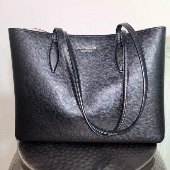 Handbags - Kate Spade Black Leather Tote Bag
